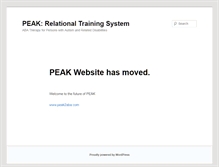 Tablet Screenshot of peakaba.com